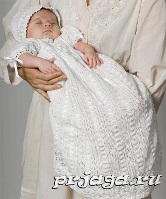 Crochet and crocheted cap for newborns