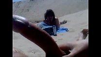 Amateur public beach masturbation cumshot unknown girl