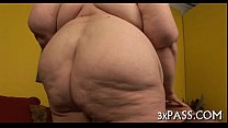 Man bangs hot fat chick