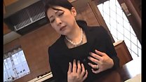 japanese milf widow masturbating