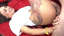 broke up with her boyfriend and came to give my ass - carol fenix