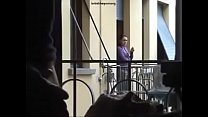 My neighbor spy how I masturbate