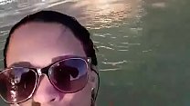 Marshall na ilha de Itaparica com novinha de programa