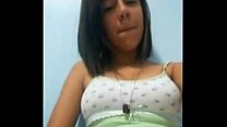 Hot teen squirting on cam