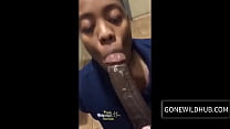 Walmart Worker Sucks Off Dude Inside Store Bathroom!