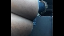 Older bitch caught nut in her mouth