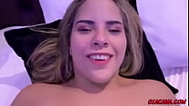 Young blonde 18 years old at the motel with full tattoo