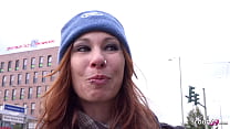 GERMAN SCOUT - ROUGH ANAL SEX FOR SKINNY GINGER TEEN LANA AT FAKE MODEL JOB IN BERLIN