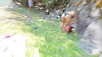 Girl Taken on Hike and Fucked By Waterfall