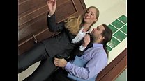 Russian Beauty Secretary Meeting Break Anal