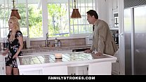 FamilyStrokes - Hot Stepmom (Aaliyah Love) Bails StepSon To Fuck