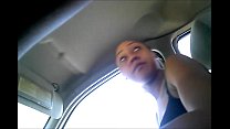 Car Head Blowjob from black ebony Girl