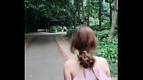 网红主播在公园随机勾引男人直播做爱系列1