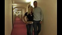 Rough Threesome For Blonde Dutch Slut