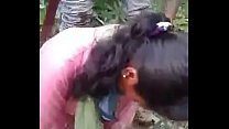 Desi gangbanged in jungle