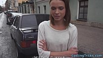 Gorgeous teen fucked at sexaudition