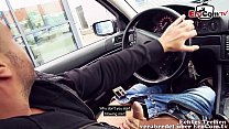 SEX IN MC DRIVE IN VON BURGER KING at EroCom Date with german gothic milf street hooker