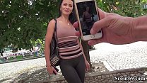 GERMAN SCOUT - MOST SEXY MODEL SHALINA DEVINE SEDCUE TO FUCK
