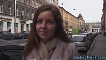 Fake casting with hopeful russian chick