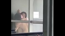 Two young student couples fucked in public