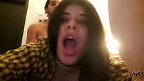 My step cousin lost the bet so she had to pay with pussy and let me record! follow her on instagram @vegasofcrowley