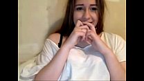 gorgeous teen plays with big tits on cam - go to cams4u69.com for more