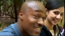 Indian jain Girl fucking blackman in forest