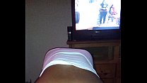 My ex riding for creampie