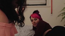 AGATHA LUDOVINO AND MILA SPOOK CAND EACH OTHER AND SHOW EVERYTHING IN A CENTER