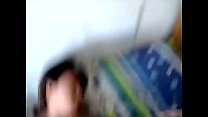 情侶大白天做愛自拍，要求女友內射後再用嘴接著
