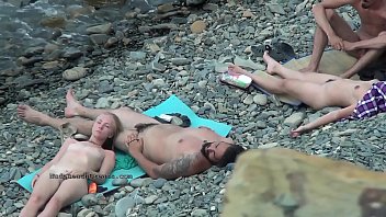 Hot european amateur nudists in this voyeur compilation