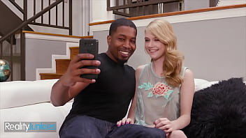 Tiny Blonde (Hannah Hayes) Cheats On Her Boyfriend With (Isiah Maxwells) Big Cock - Reality Junkies