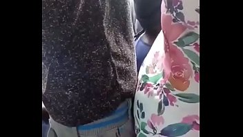 Dicking in bus