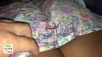 Minha delicia dormindo de calcinha fio dental