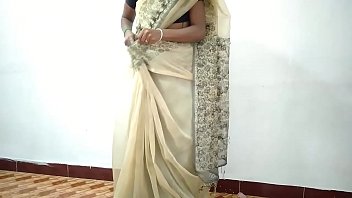 Desi village wife change saree husband's friend recording fucking with her cuckold