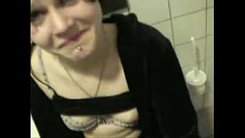 goth hitting a