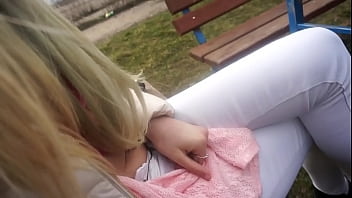 Touch and make strangers cocks cum in public area      vrstripchat.com