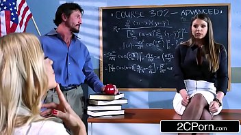 Parent & Teacher Threesome - Alexis Fawx, Brooklyn Chase