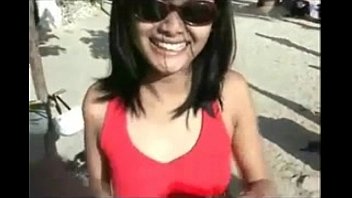 Indonesian Girl Gone Wild On The Bali Beach
